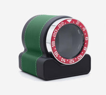 Load image into Gallery viewer, ROTOR 1 SPORT GREEN + RED WATCH WINDER
