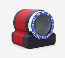 Load image into Gallery viewer, ROTOR 1 SPORT RED + BLUE WATCH WINDER
